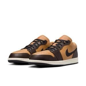 NEW Nike Air Jordan 1 SE Low Flax Baroque Brown HQ3603-201 Men’s Size Multi